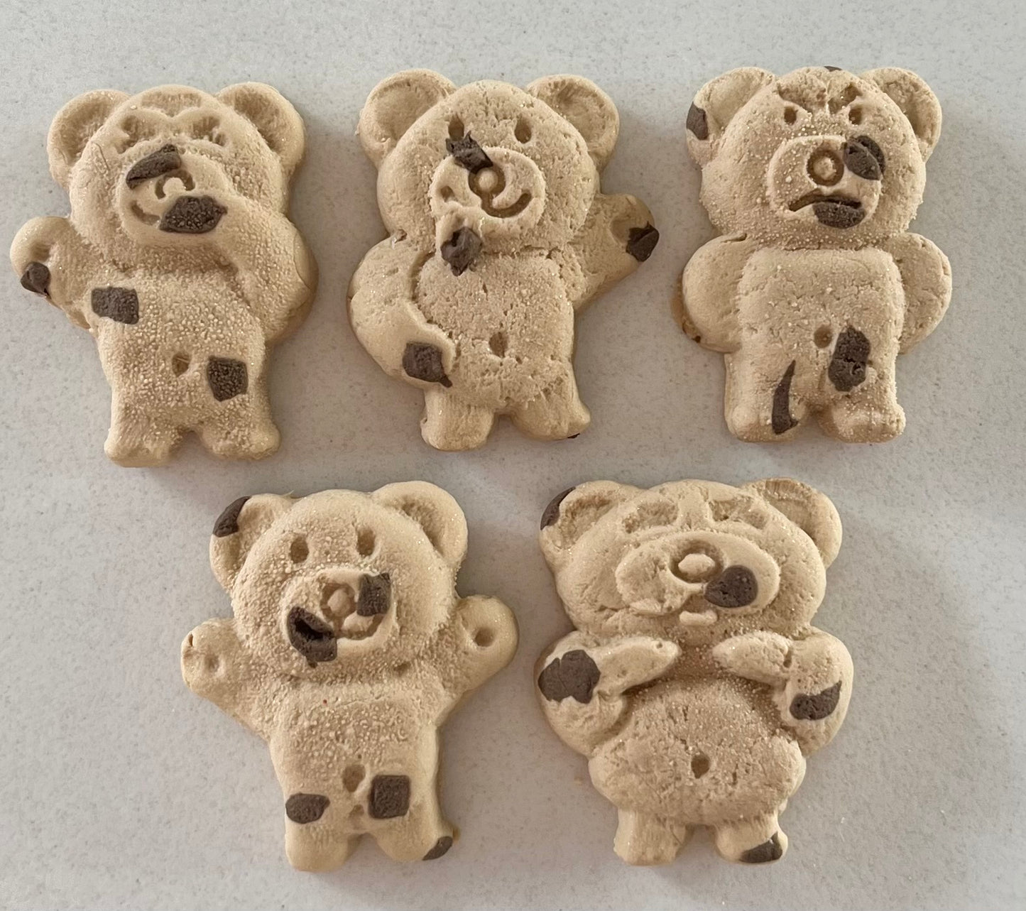 Tiny teddy keyring | handmade realistic fun gifts