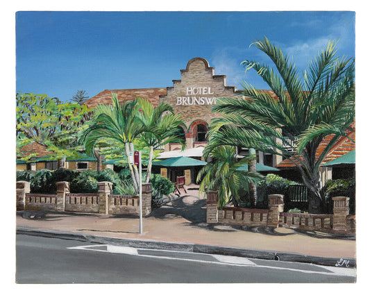 'Bruns Pub' limited ed. print