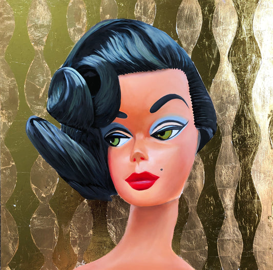 Brunette barbie