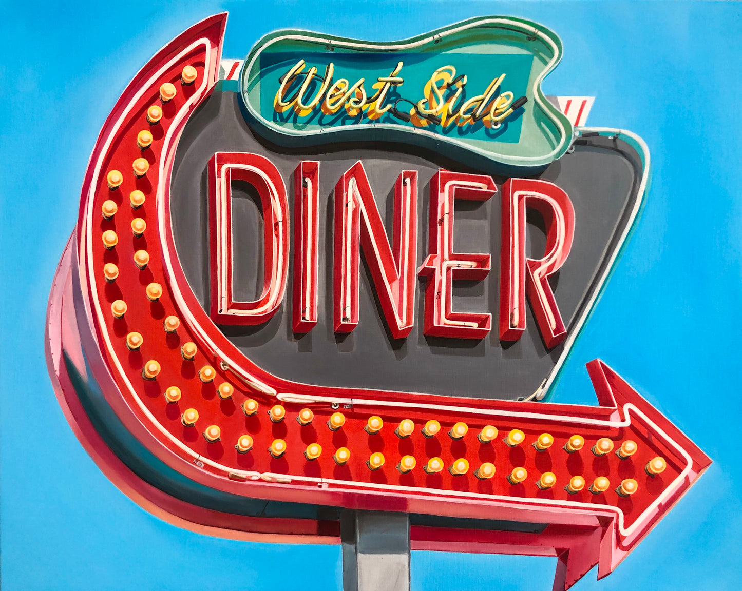 'Welcome to the West Side' limited ed. print